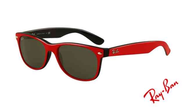 red ray ban frames