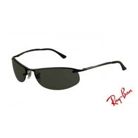 ray ban rb8302 tech sunglasses black frame crystal green